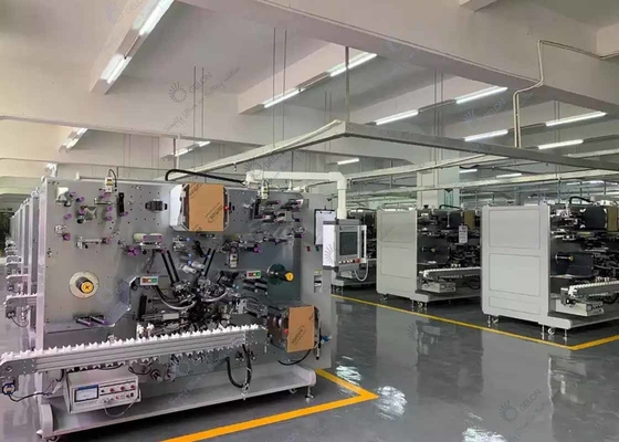 बेलनाकार सेल लाइन बेलनाकार सेल पैक असेंबली लाइन लिथियम आयन बैटरी उत्पादन लाइन