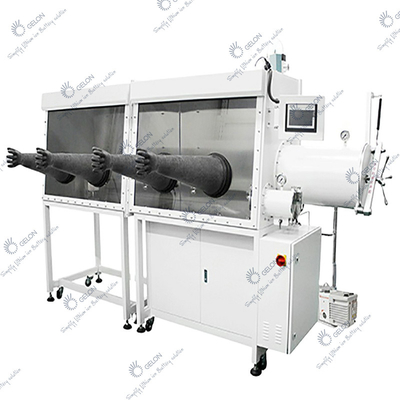 स्टेनलेस स्टील बैटरी उत्पादन उपकरण सिंगल स्टेशन 1ppm से कम ग्लोवबॉक्स