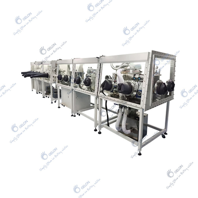 लिथियम बैटरी वैक्यूम दस्ताना बॉक्स AC220V / 50HZ बैटरी असेंबली मशीन