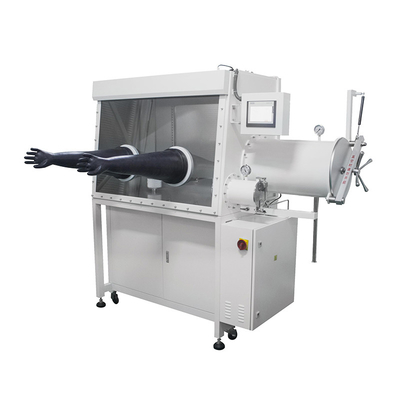 स्टेनलेस स्टील बैटरी उत्पादन उपकरण सिंगल स्टेशन 1ppm से कम ग्लोवबॉक्स