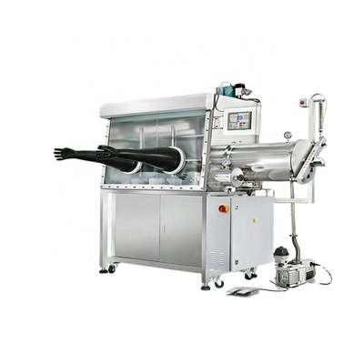बैटरी रिसर्च सिंगल स्टेशन चैंबर वैक्यूम ग्लोव बॉक्स H2O O2 1ppm से कम