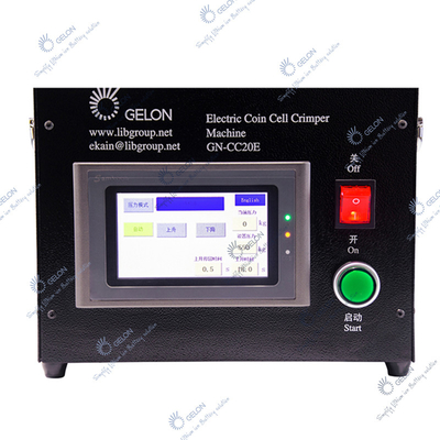 बैटरी के लिए AC220V 50HZ कॉइन सेल असेंबली मशीन क्रिम्पिंग सीलिंग मशीन